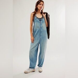 FREE PEOPLE We The Free Hunter Denim Overalls Size
Small